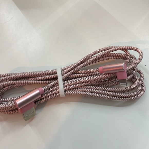 90 Degree iPhone Charger 10 FT Lightning Cable Right Angled - Picture 2 of 2